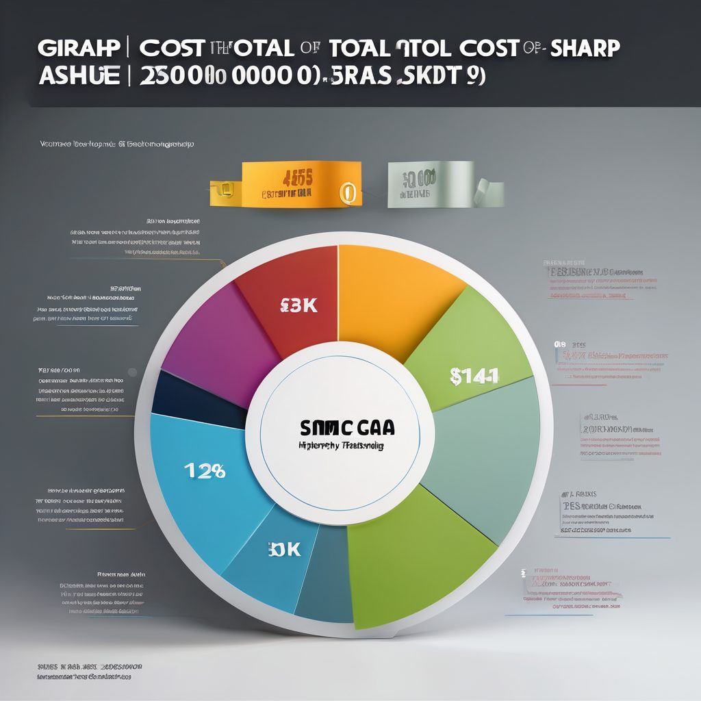 Graphique illustrant le coût total du SMIC