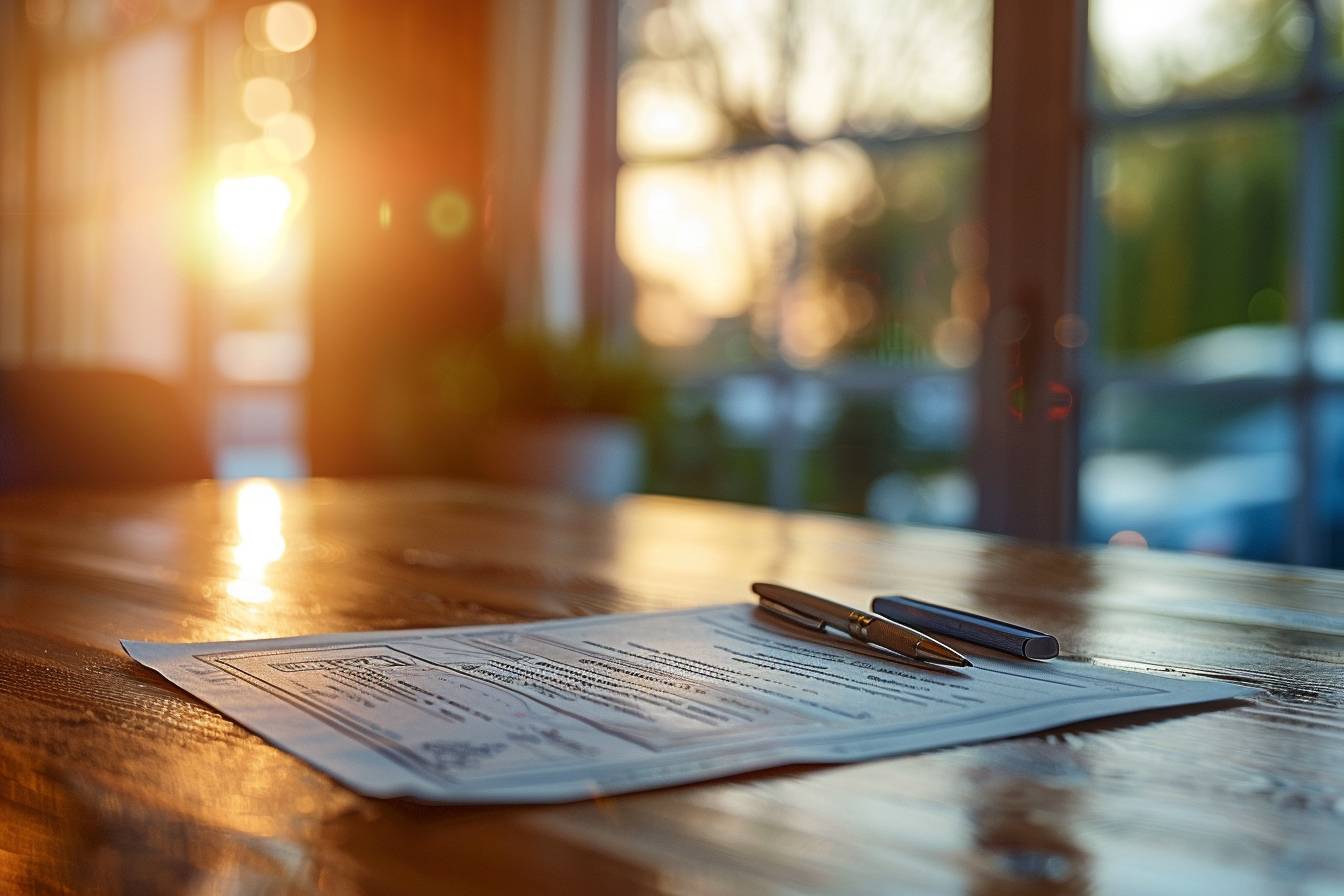 Illustration d'un homme signant un document pour une voiture  
Dessin d'une femme remettant les clés d'un véhicule