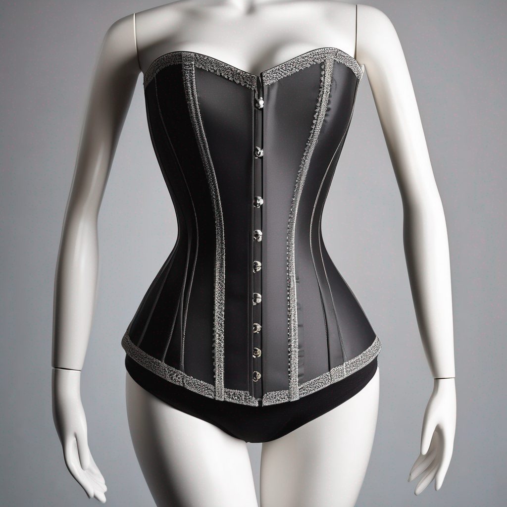 Corset minceur porté pour affiner la silhouette