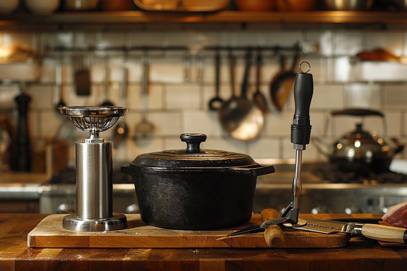 Ustensiles pour préparer des plats à base de viande